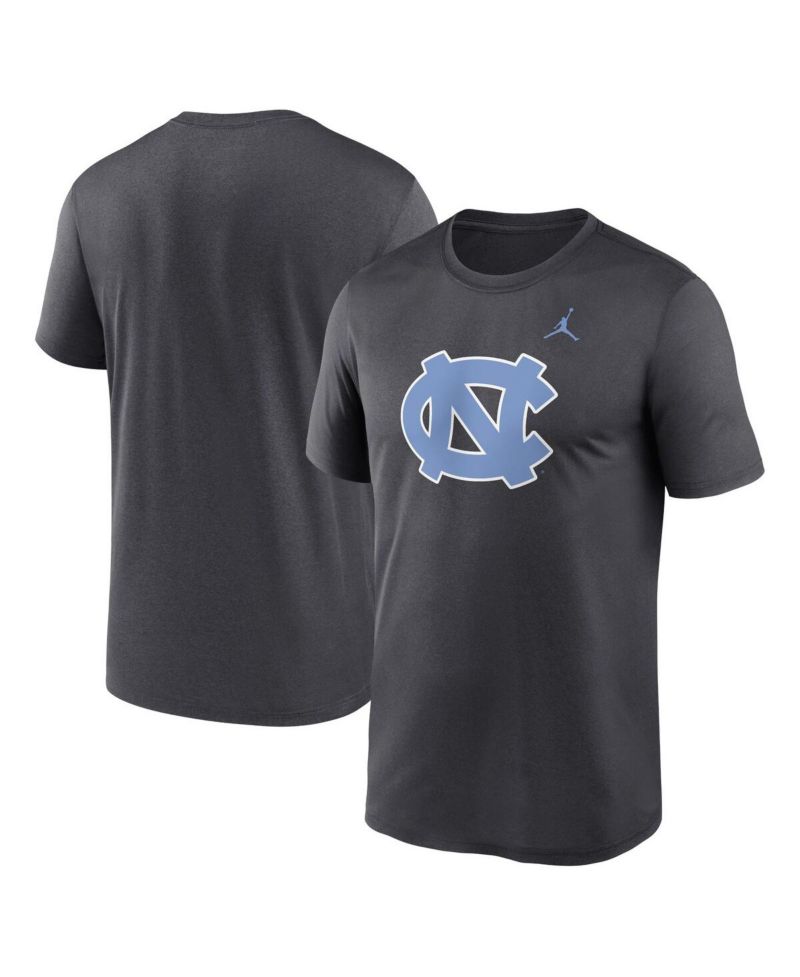 Men's Anthracite North Carolina Tar Heels Primetime Legend Logo T-Shirt