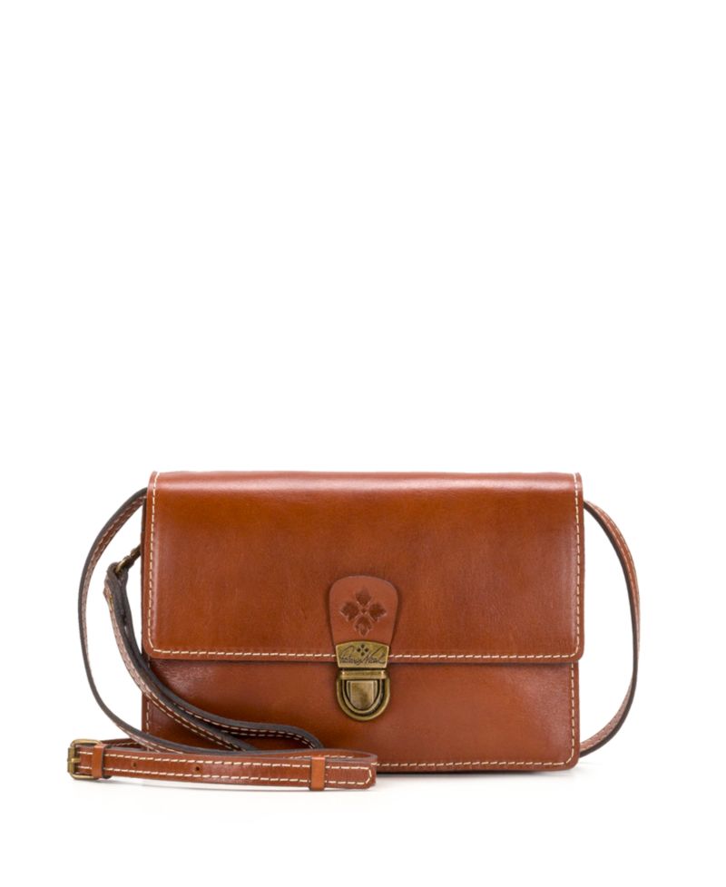 Lanza Small Leather Crossbody Bag