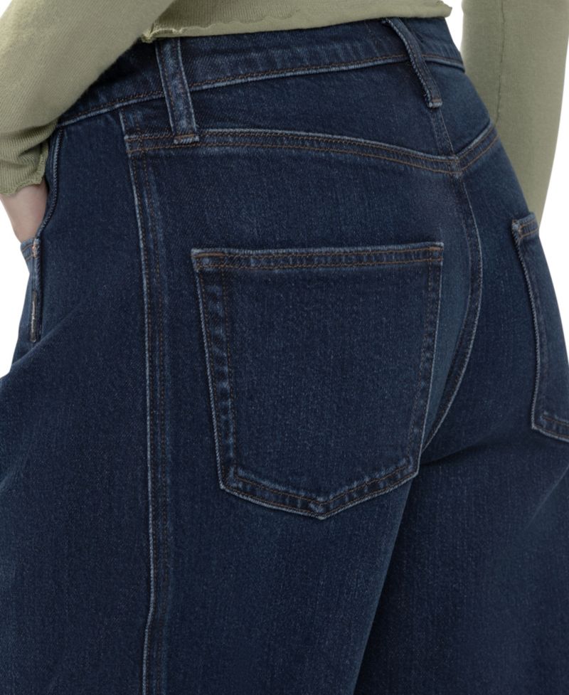 Plus Size Slim Barrel Jeans