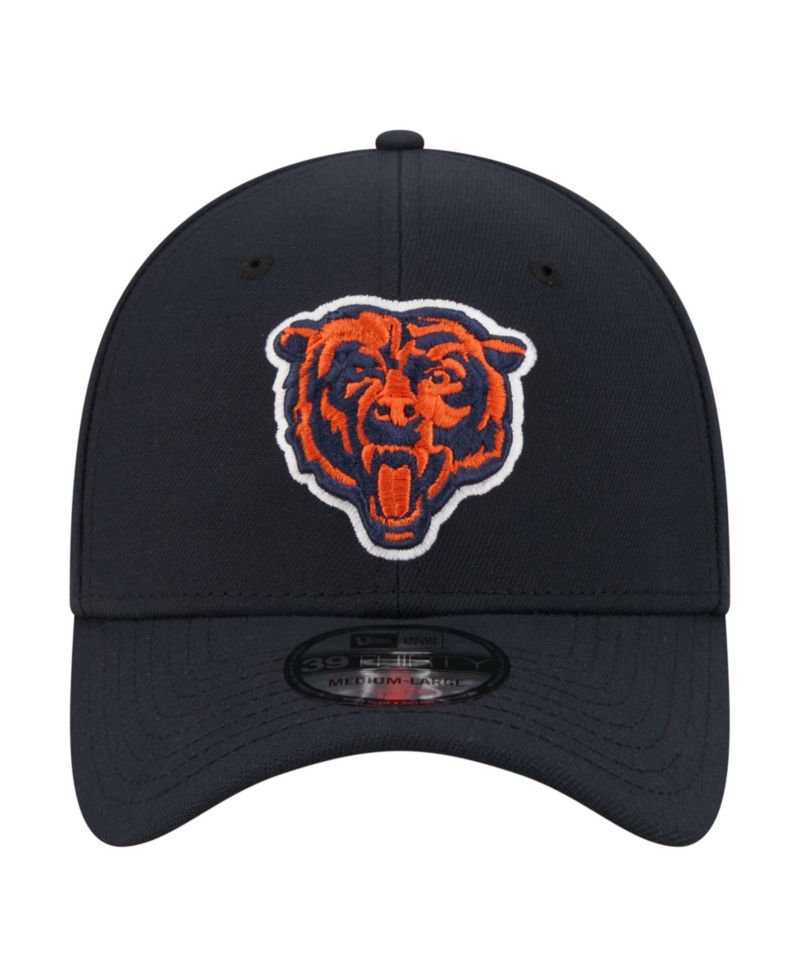 Men's Navy Chicago Bears Core Team 39THIRTY Flex Hat