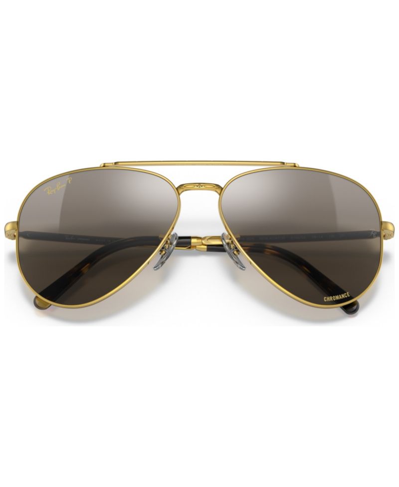 Unisex Polarized Sunglasses, RB3625 NEW AVIATOR