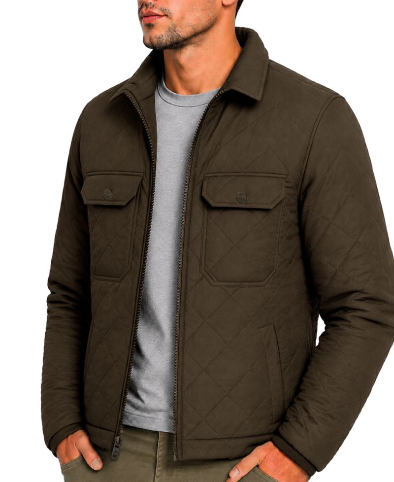 Men's Diamond Quilted Lightweight Jacket