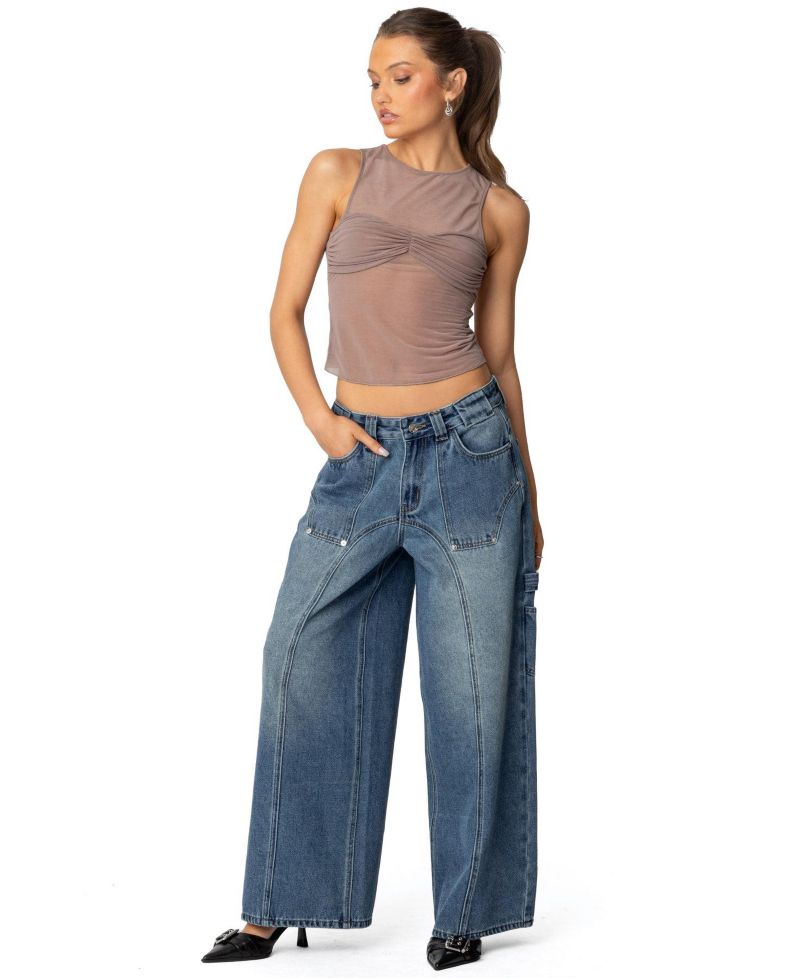 Women's Tal Baggy Low Rise Carpenter Jeans