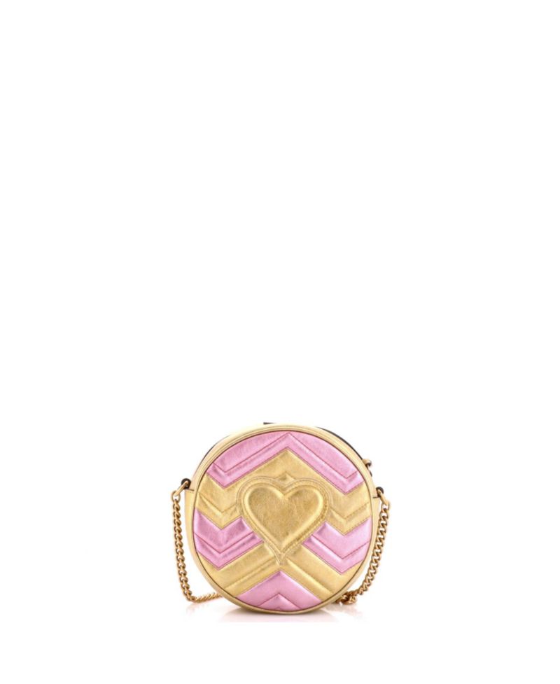 GG Marmont Mini Matelass&eacute; Leather Shoulder Bag