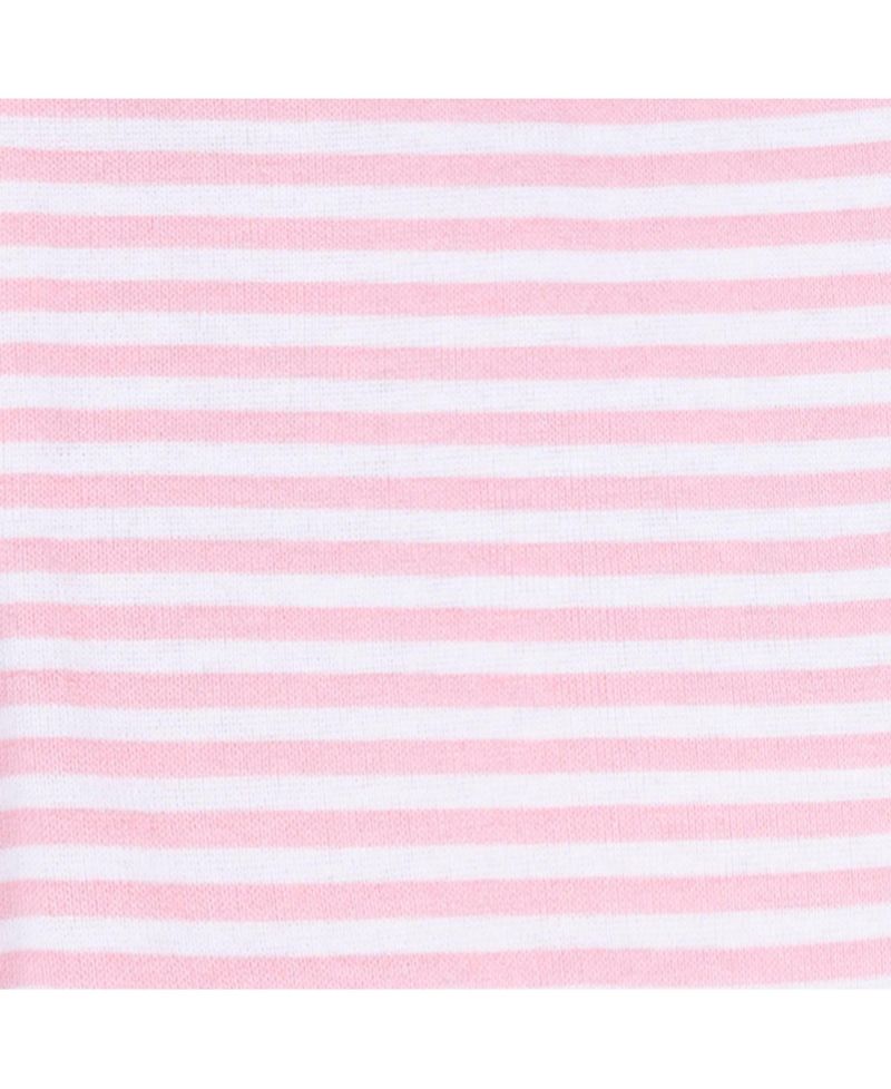 Baby Girls' 18M- 4T 4-Piece Cotton Pajama Short Set, Flamingo Floatie