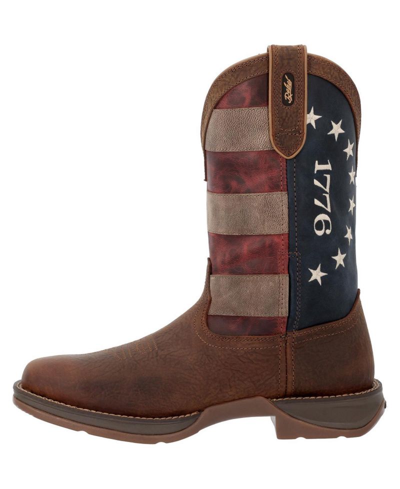 Men's Rebel America 250 Square-Toe Western Boots