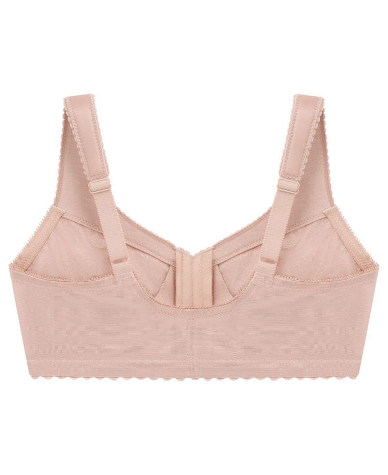 Women's Full Figure Plus Size MagicLift Front Close Support Bra 1200