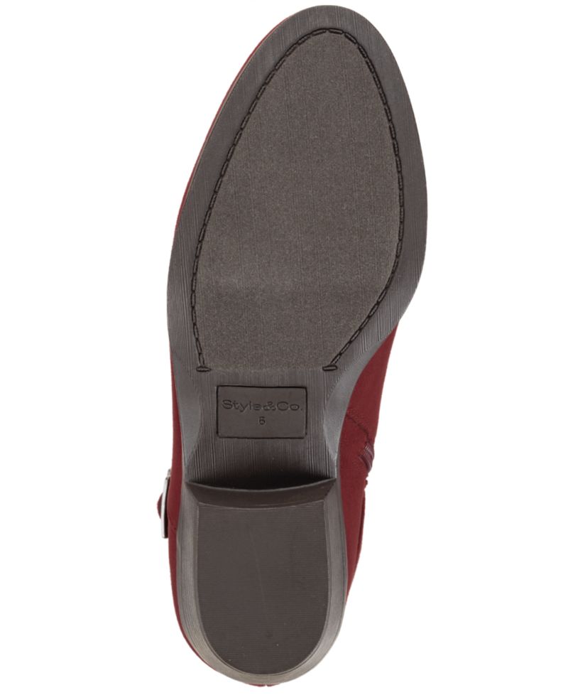 Women's Willaa Belt Block Heel Booties