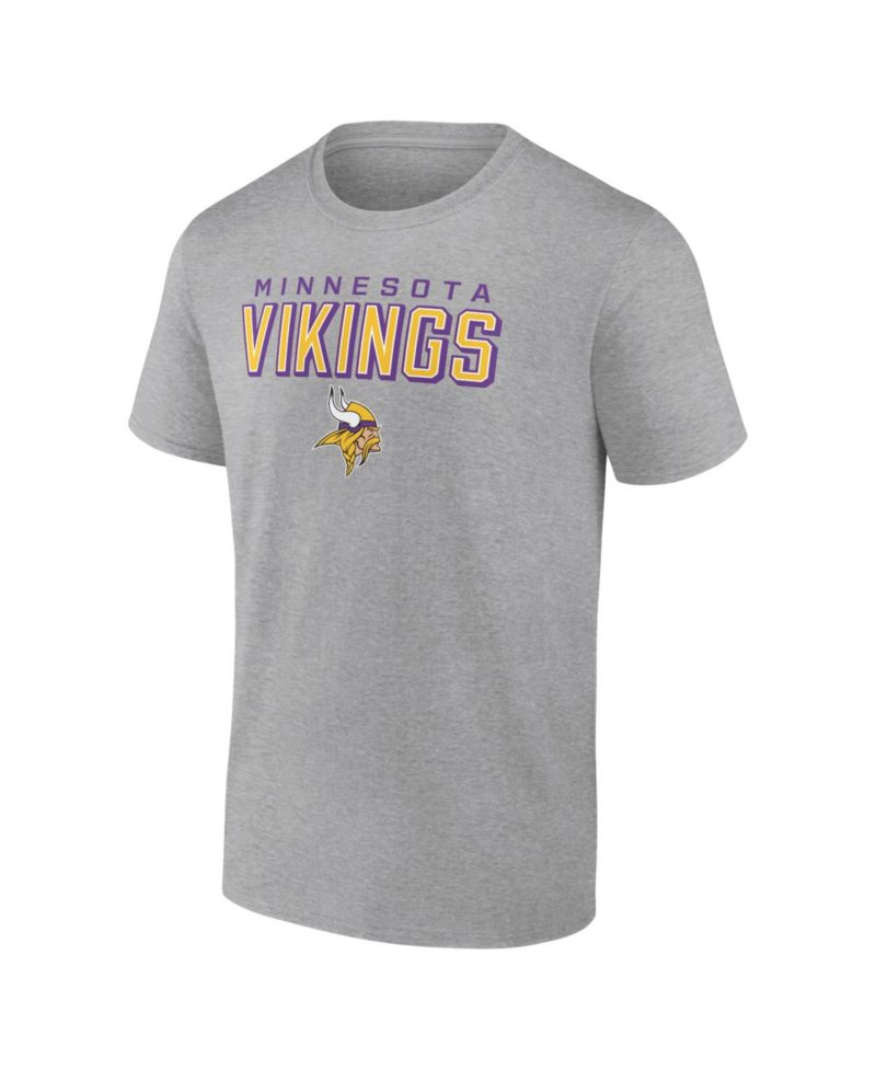 Men's Heather Gray Minnesota Vikings Swagger T-Shirt