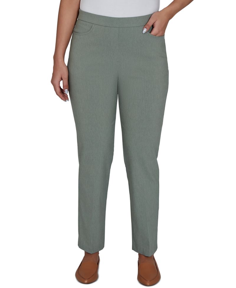 Petite Provence Millennium Pull-On Mid-Rise Straight-Leg Pants