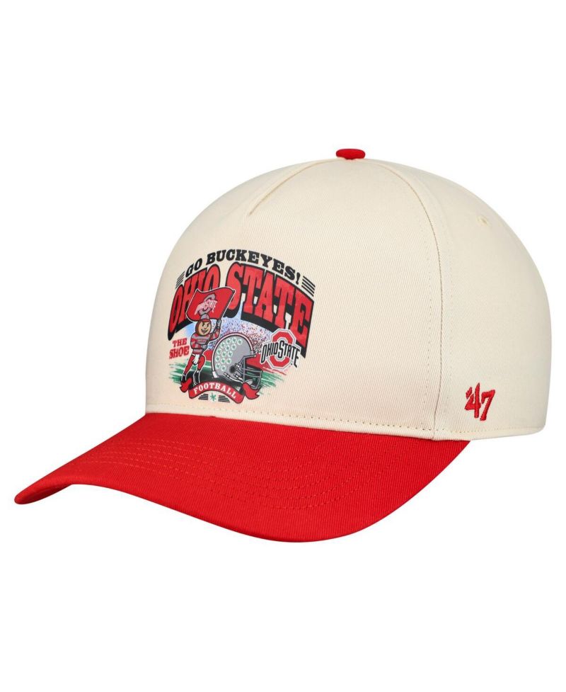 Men's Natural Ohio State Buckeyes Unstructured Hitch Hat