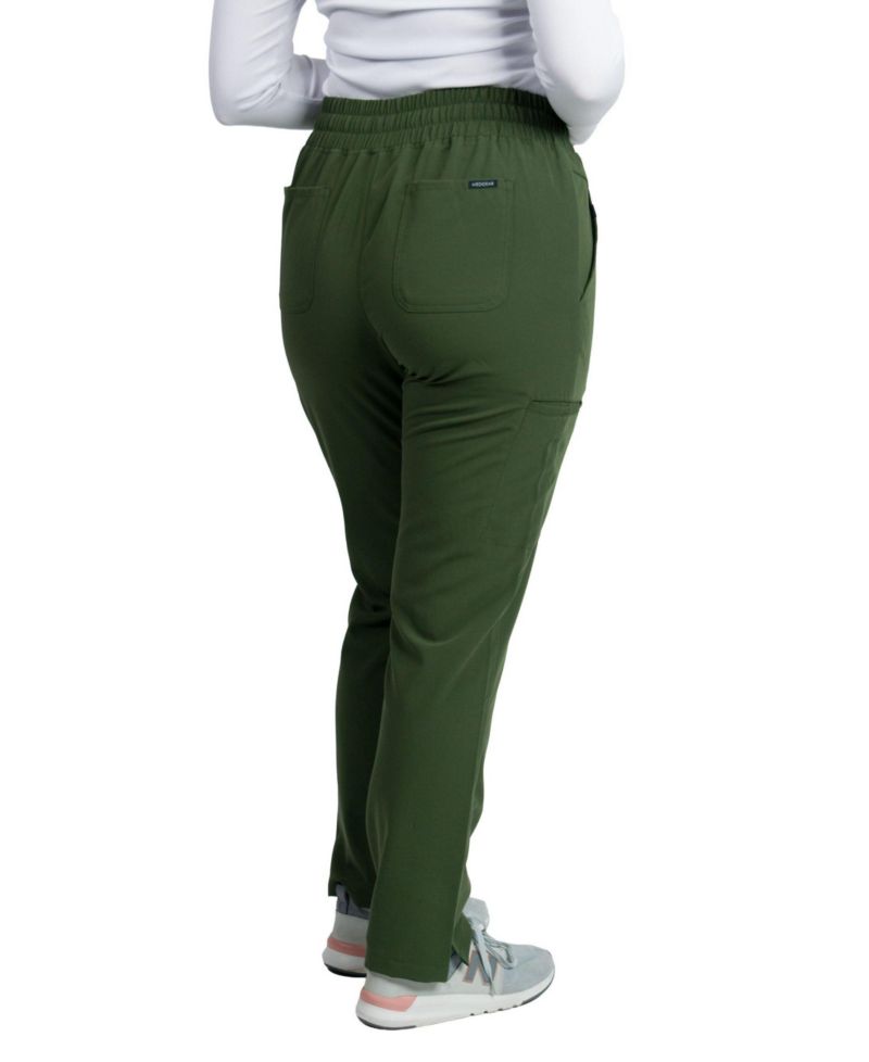 Women's Ariana Mid-rise Slim Straight Scrub Pant
