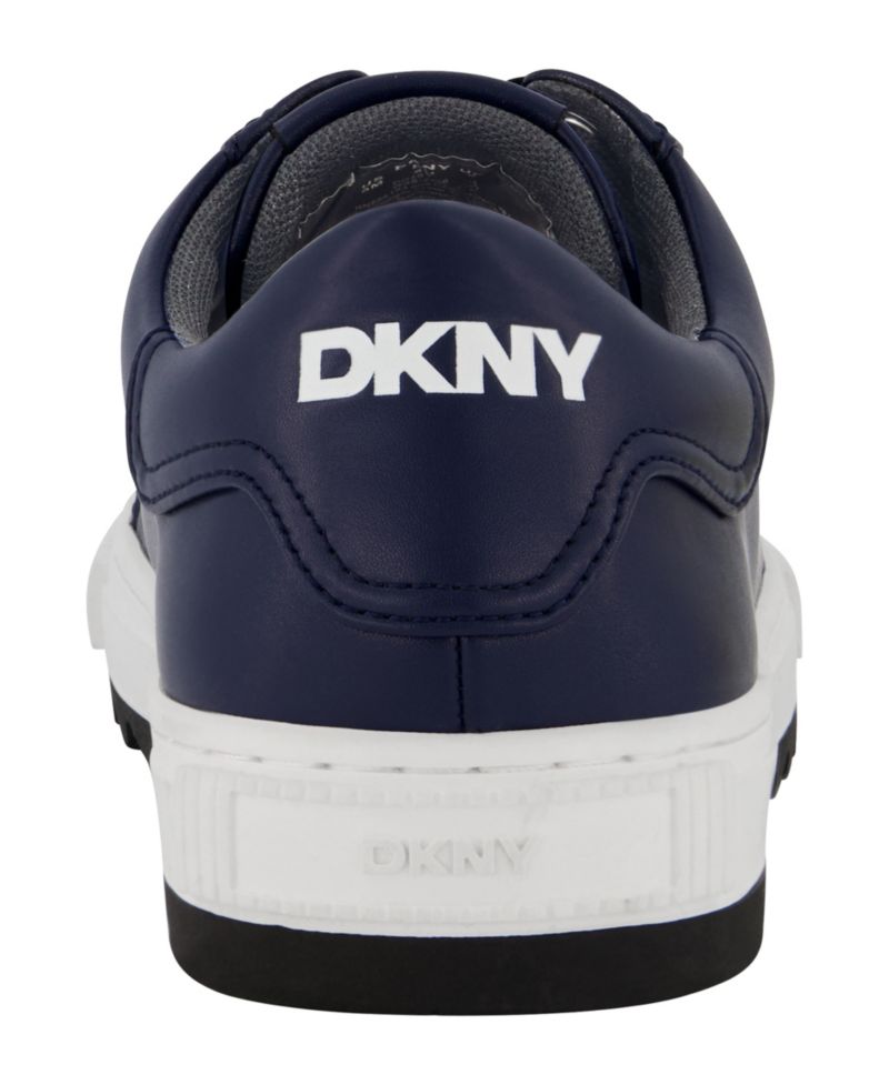 Men's Smooth Leather Sawtooth Sole Sneakers