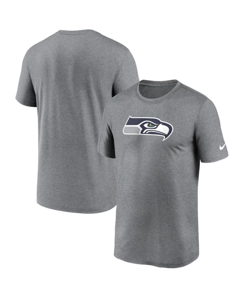 Men's Heather Charcoal Seattle Seahawks T-shirts