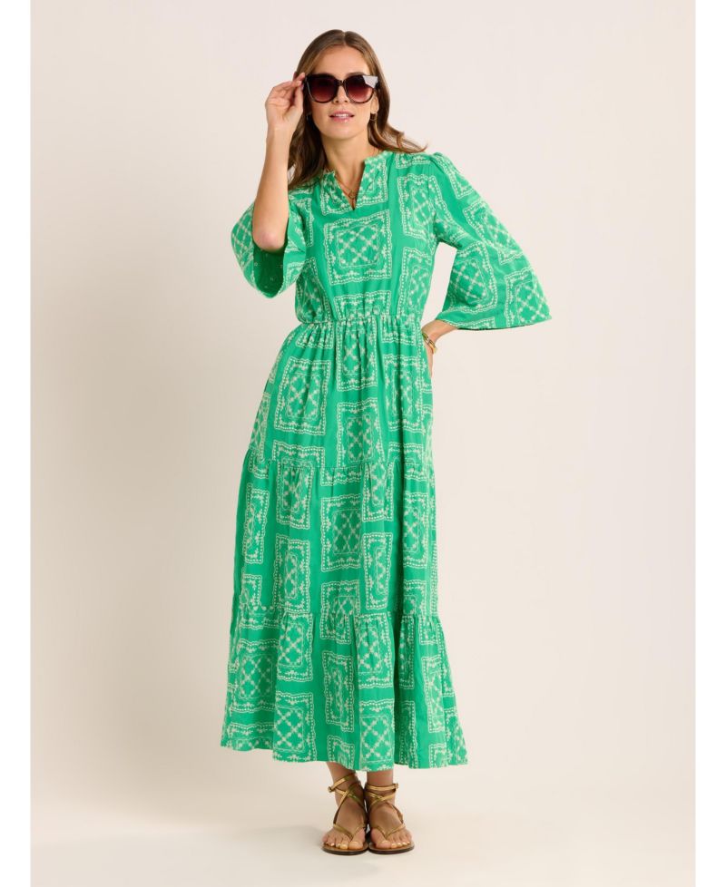 Women's Clarisa Embroidered Maxi Dress