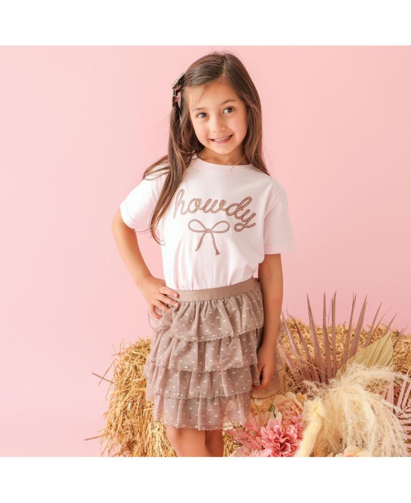 Baby Girls 12M - 24M Howdy Darling Western Short Sleeve T-Shirt