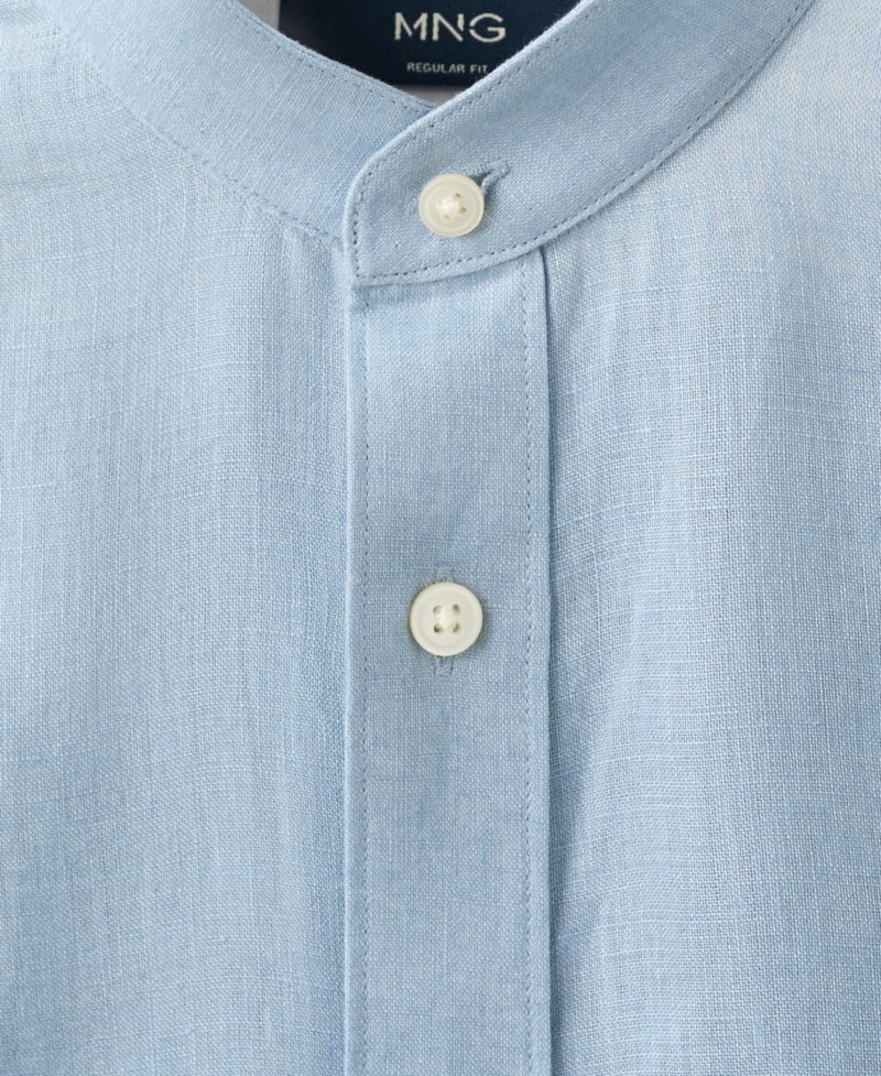 Men's Regular-Fit Linen Shirt