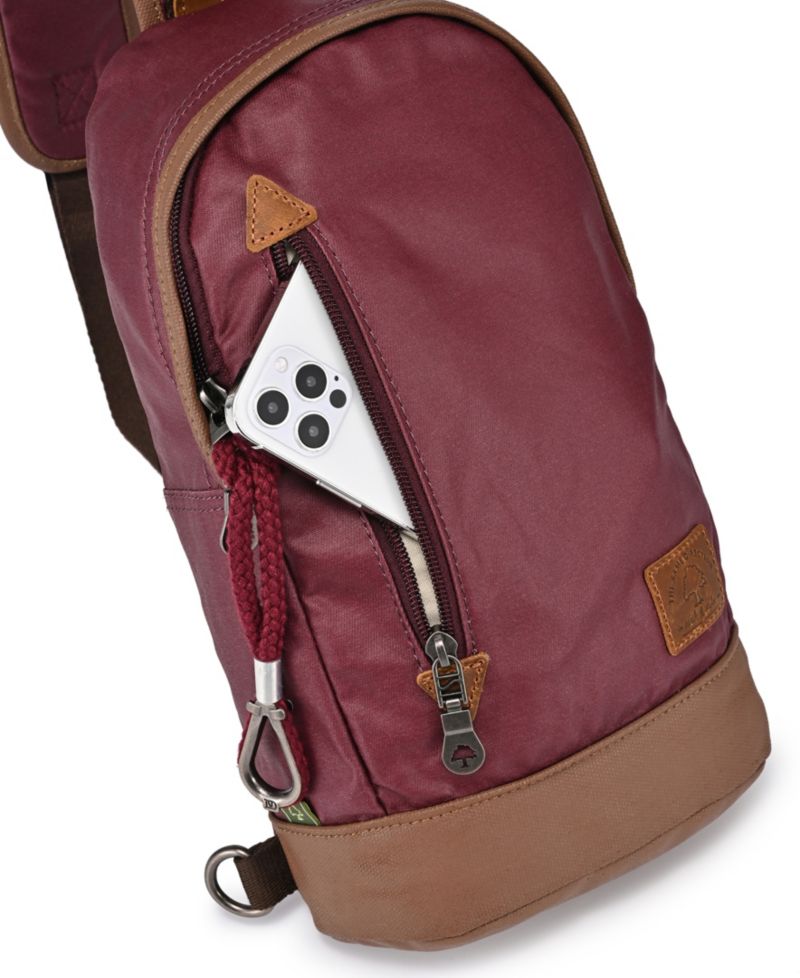 Urban Light Coated Canvas Sling Bag