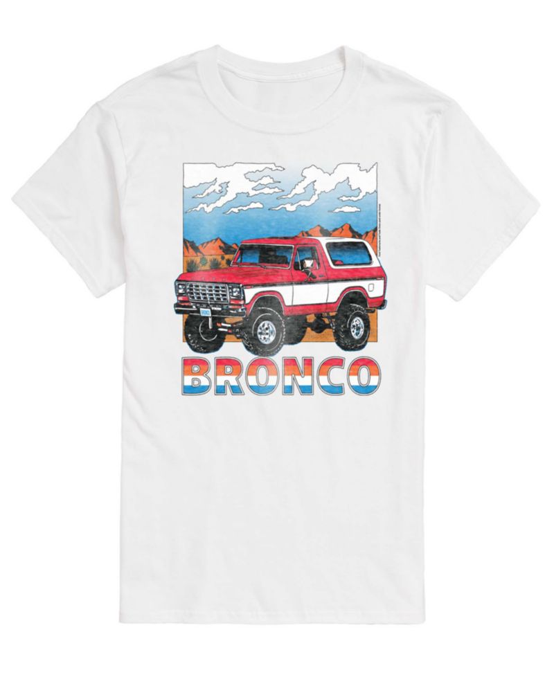 Men's Ford Bronco Mountain View Short-Sleeve Graphic T-Shirt