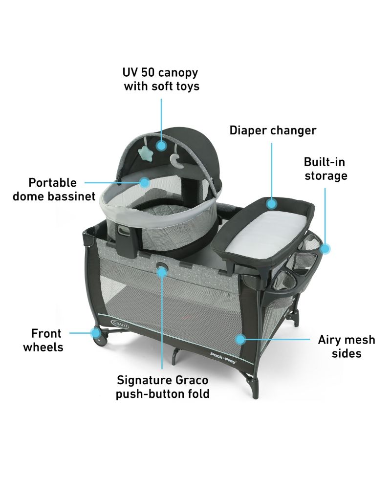 Pack 'n Play Travel Dome DLX Playard