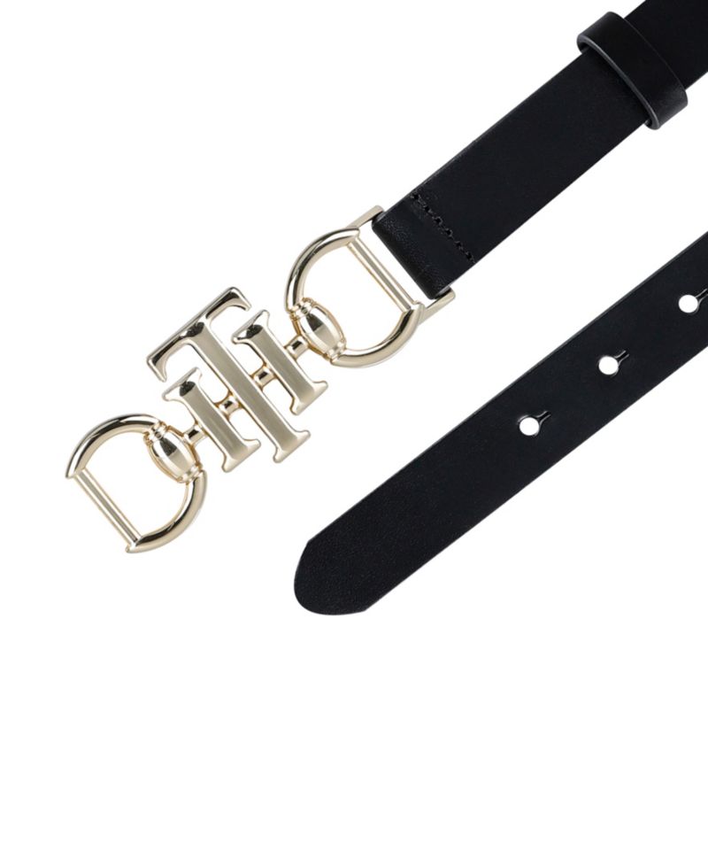 Women's Skinny Double Ended Horsebit Buckle Dress Casual Belt