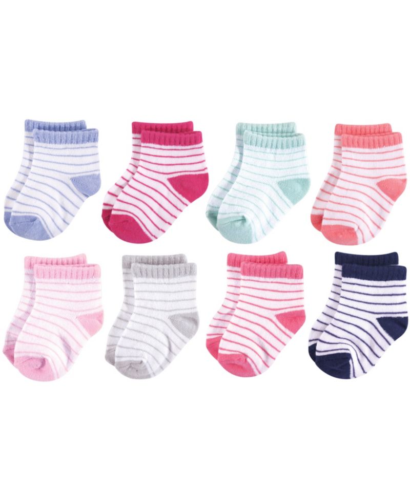 8Pk Crew Socks