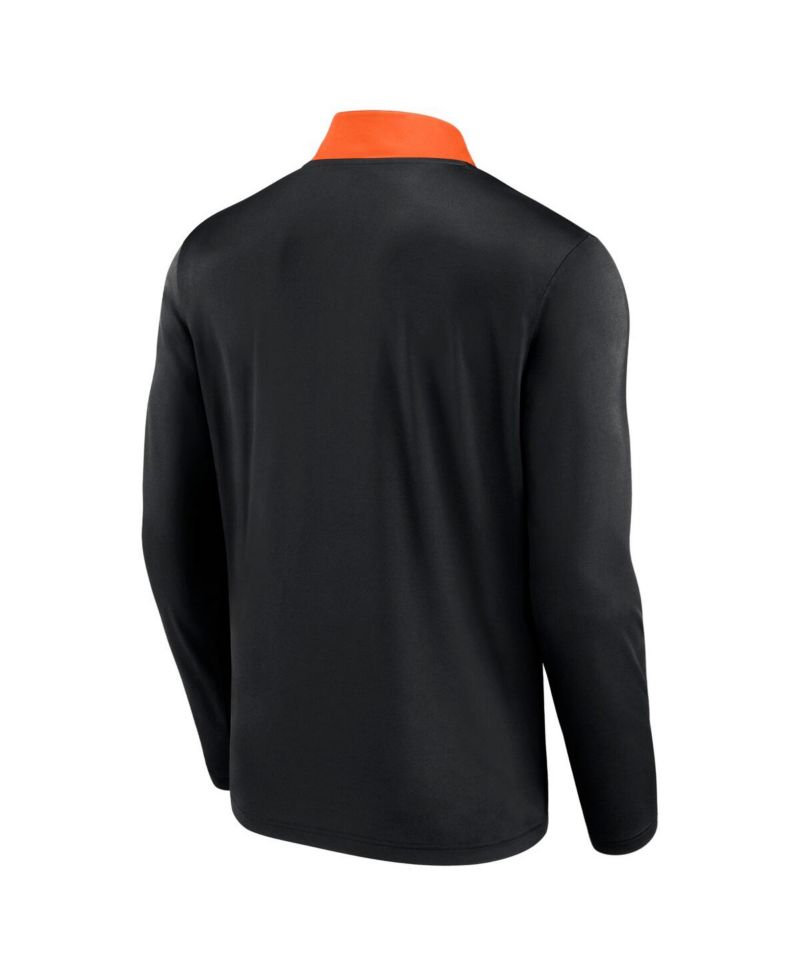 Men's Black San Francisco Giants Unstoppable Quarter-Zip Top
