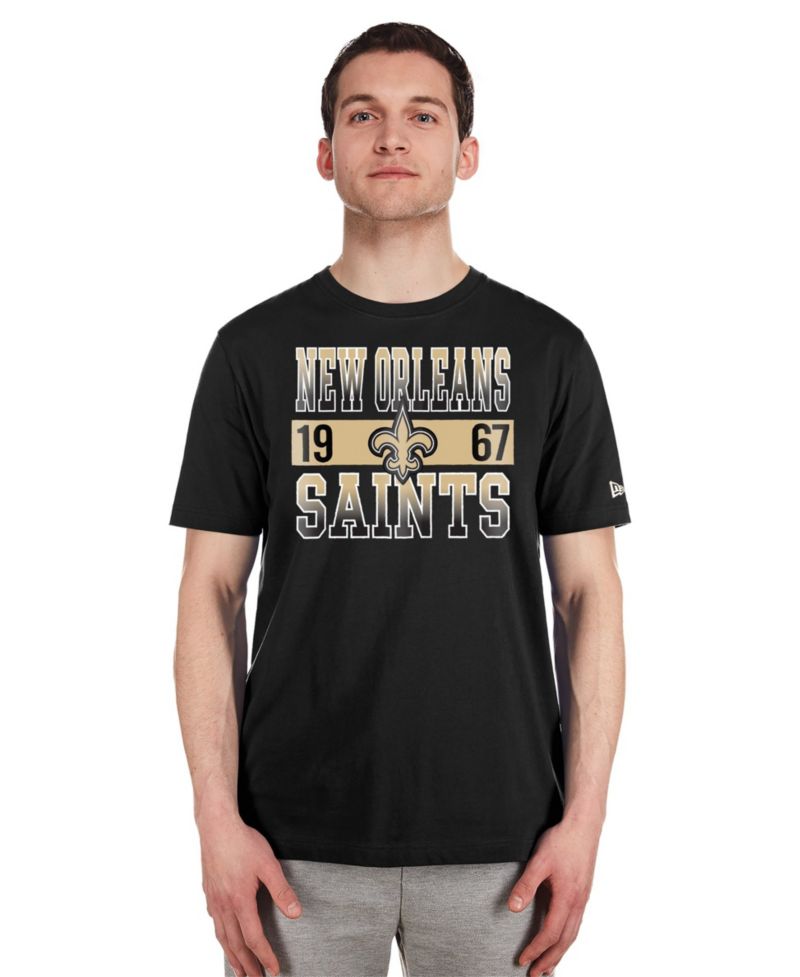 Men's Black New Orleans Saints City Team T-Shirt