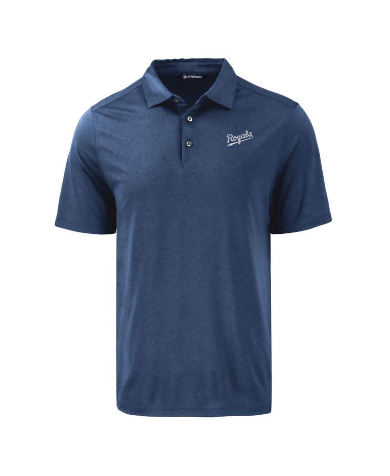 Men's Navy Kansas City Royals Coastline Epic Comfort Eco Polo Shirt