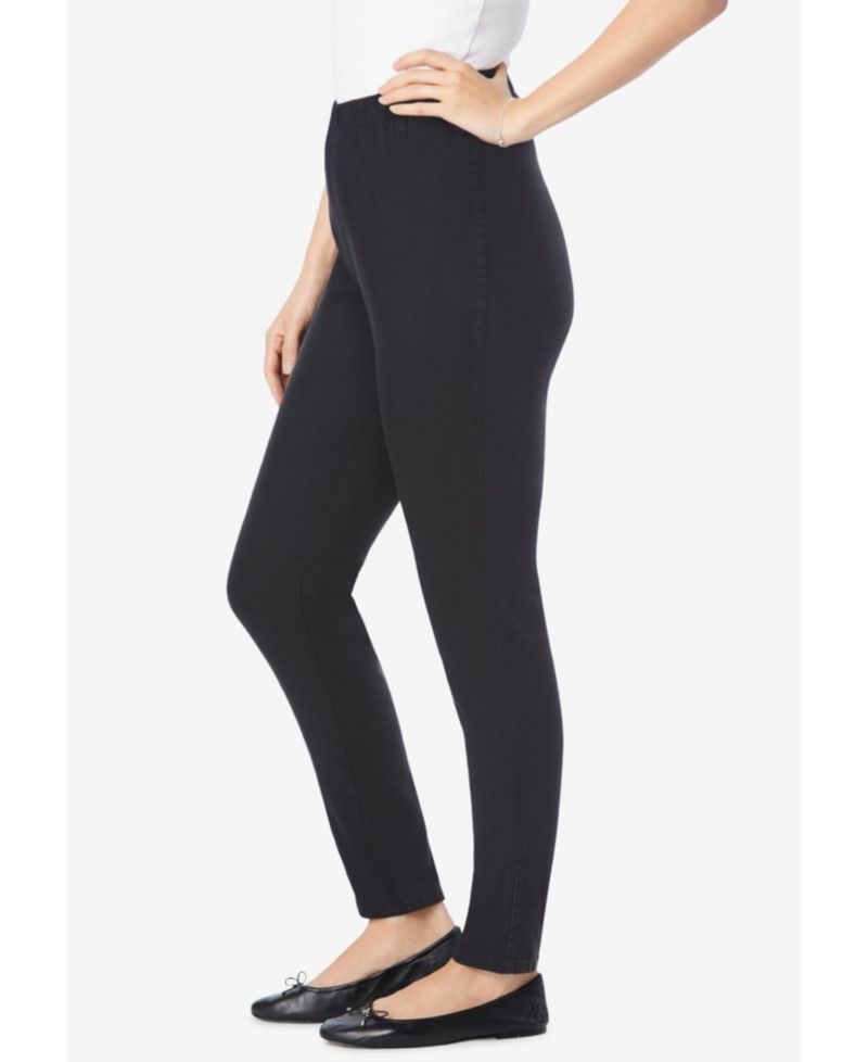 Women's Within Fineline Stretch Denim Skinny Pull-On Jeans