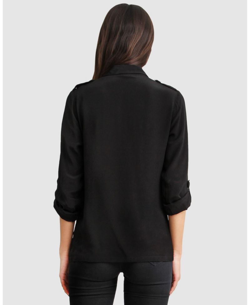 Women's Eclipse Rolled Sleeve Blouse