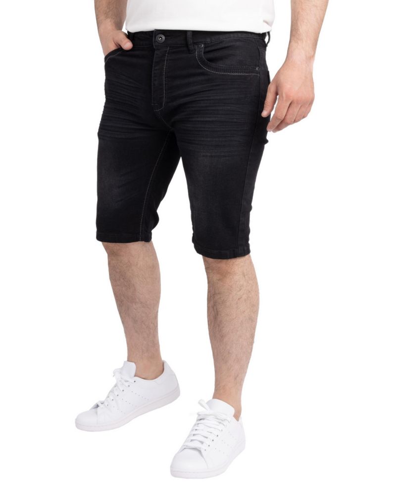 Men's Saddle Stitch Denim Shorts