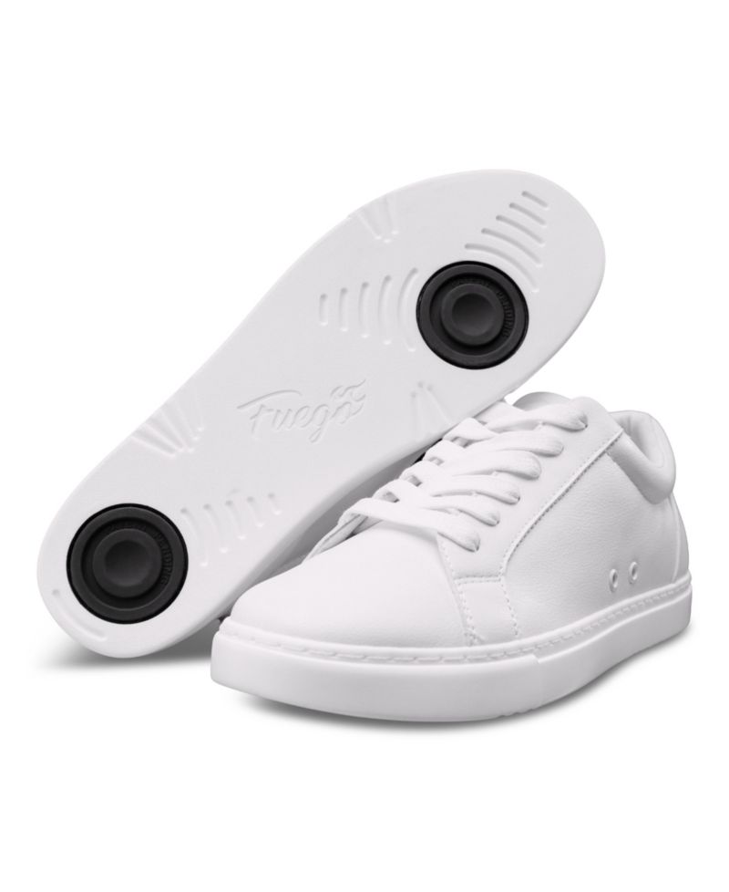 Men's White Low-top Sneaker