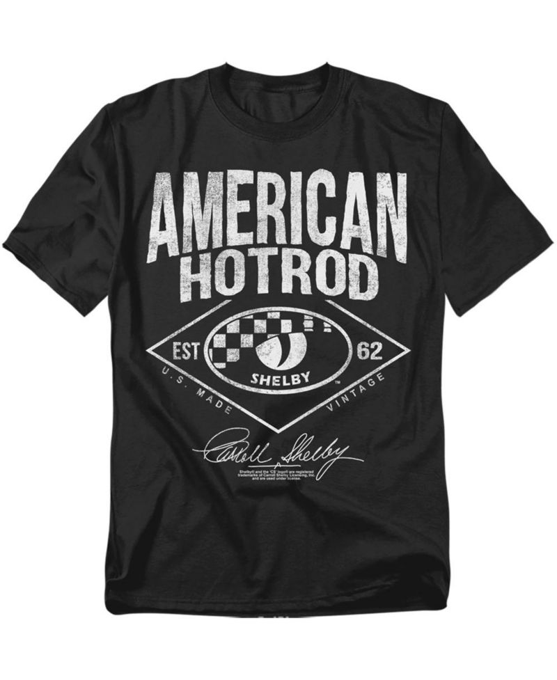 Big & Tall Carroll Shelby American Hotrod T-Shirt