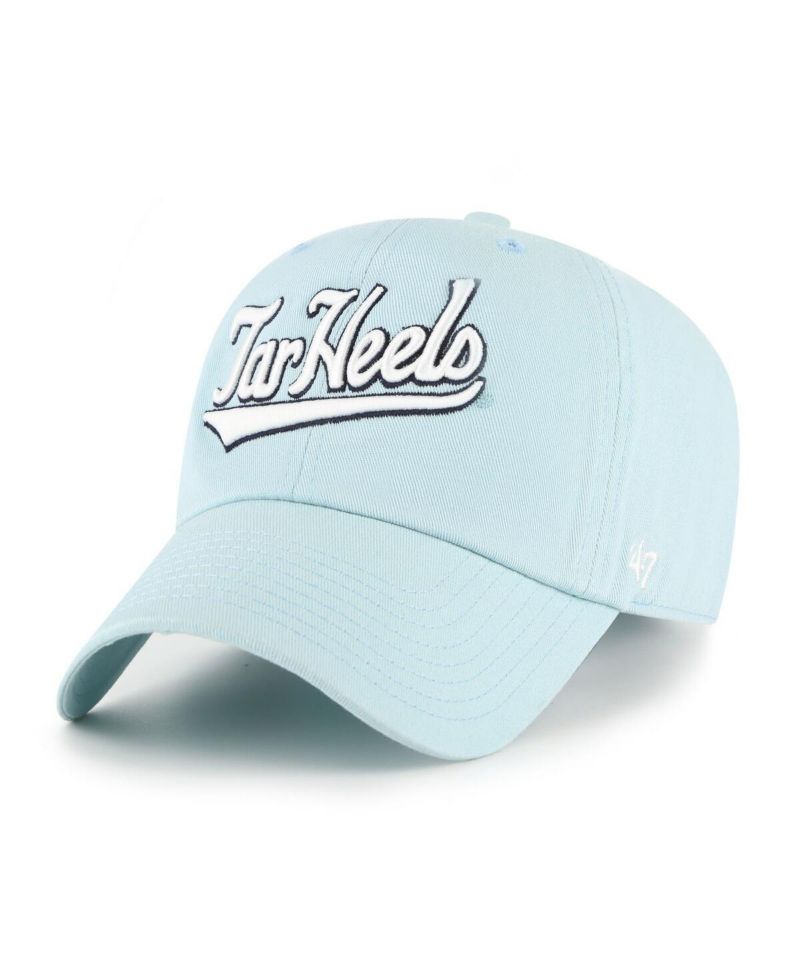 Men's Light Blue North Carolina Tar Heels Clean Up Adjustable Hat