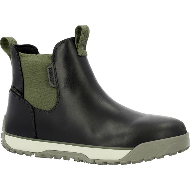 Men's Leather Ankle Deck Boot