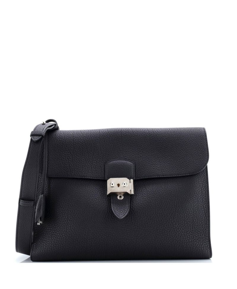 Pre-Owned Hermes 29 Sac a Depeches Messenger Bag Togo
