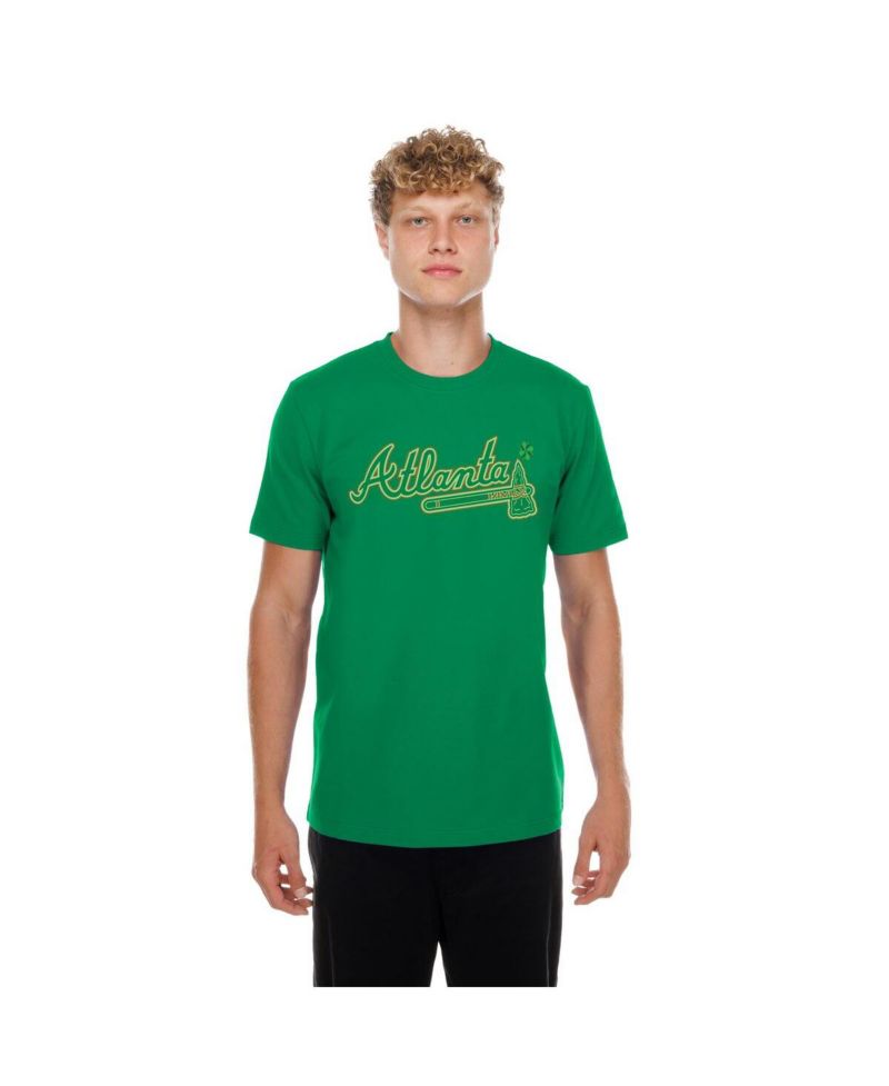 Men's Green Atlanta Braves 2026 St. Patrick's Day T-Shirt