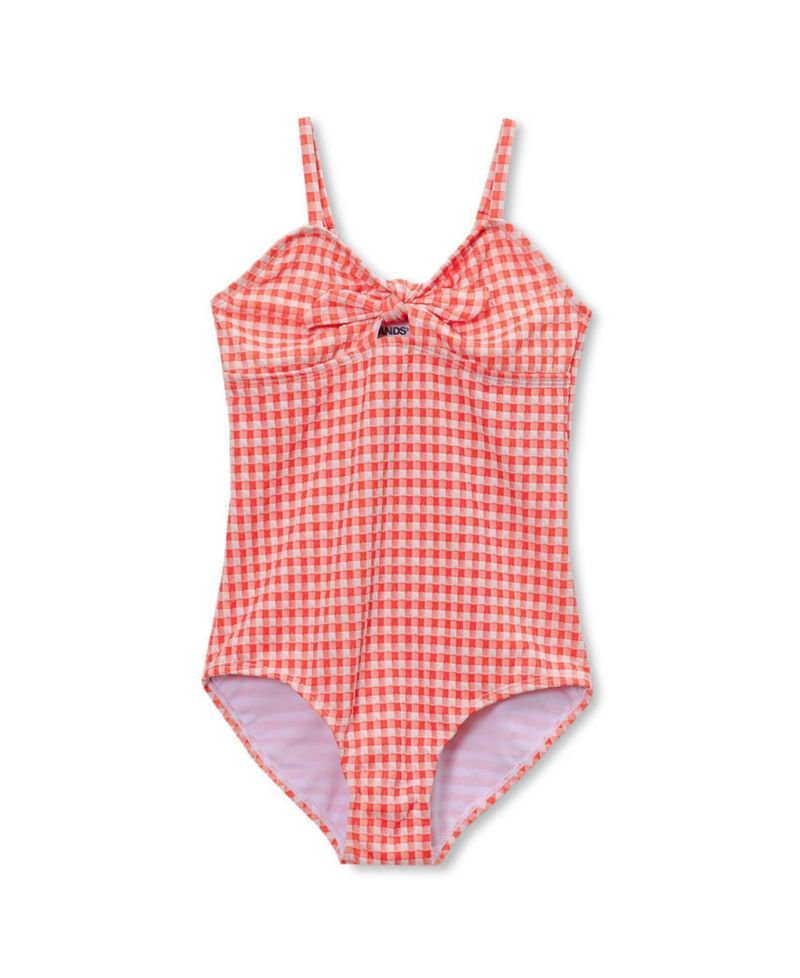 Girls Child Chlorine Resistant Cutout One Piece Swimsuit