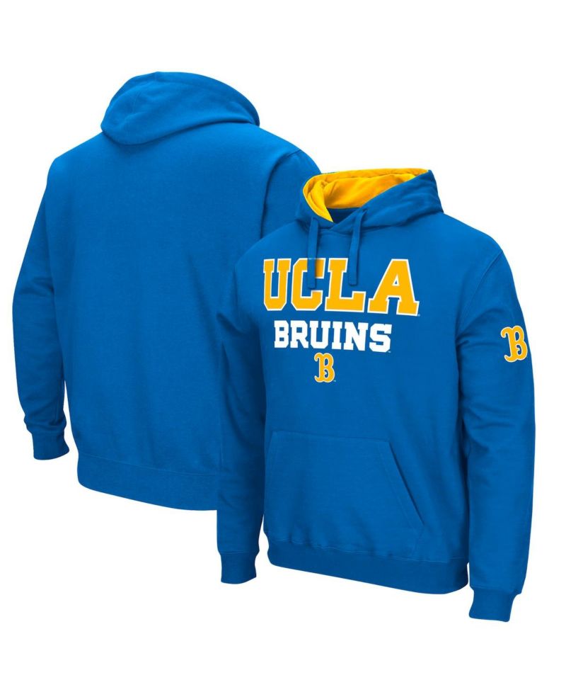 Men's Blue UCLA Bruins Sunrise Pullover Hoodie
