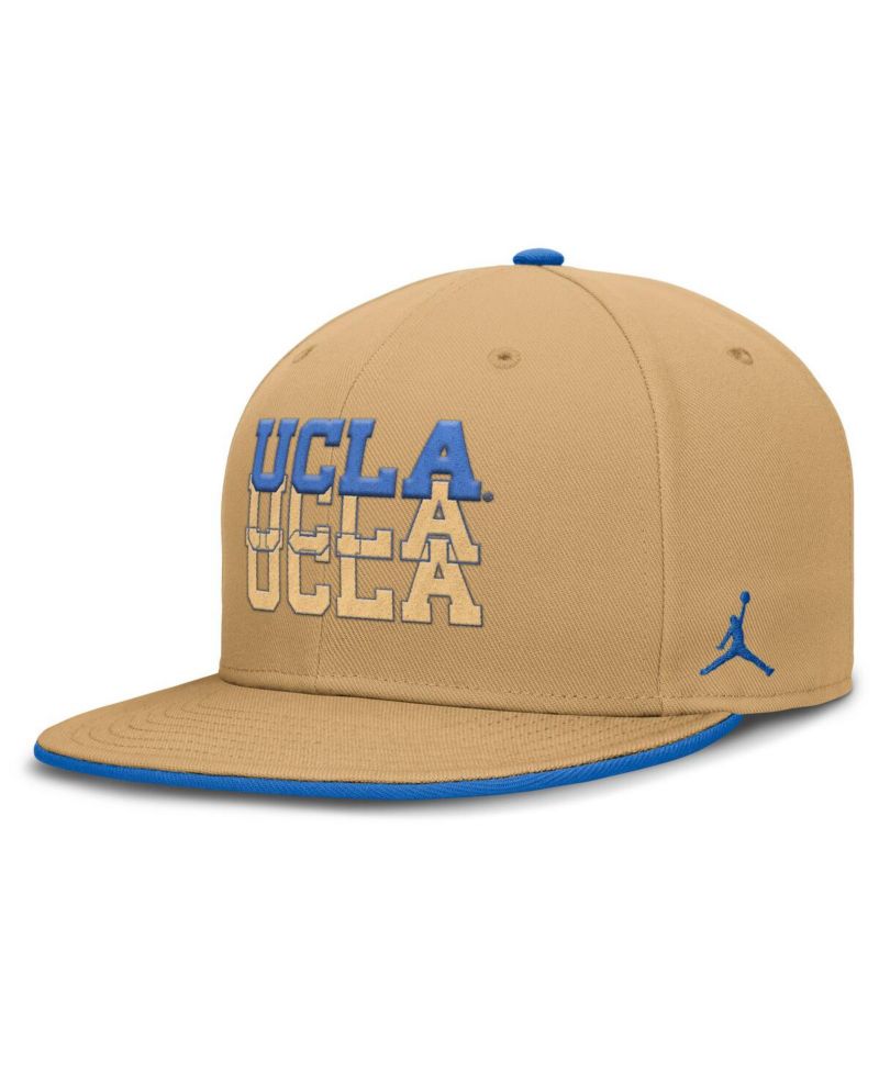 Men's Khaki UCLA Bruins True Primetime Performance Fitted Hat
