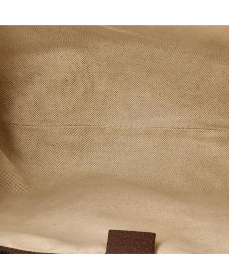 Large Ophidia Half Moon Hobo GG Coated Canvas
