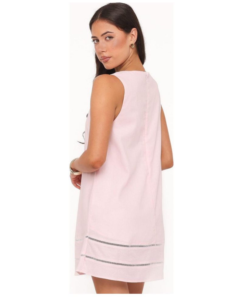 Women's Kiata Boat-Neck Sleeveless Mini Dress