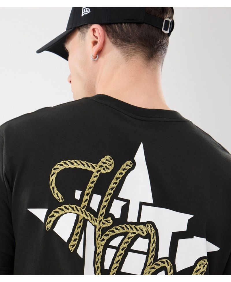 Men's Black Houston Astros Injection Lifestyle Urban Ranchwear T-Shirt