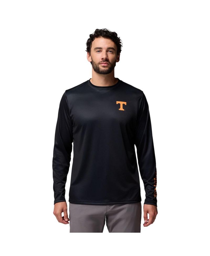 Men's Black Tennessee Volunteers PHG Terminal Shot 3-Hit Long Sleeve T-Shirt