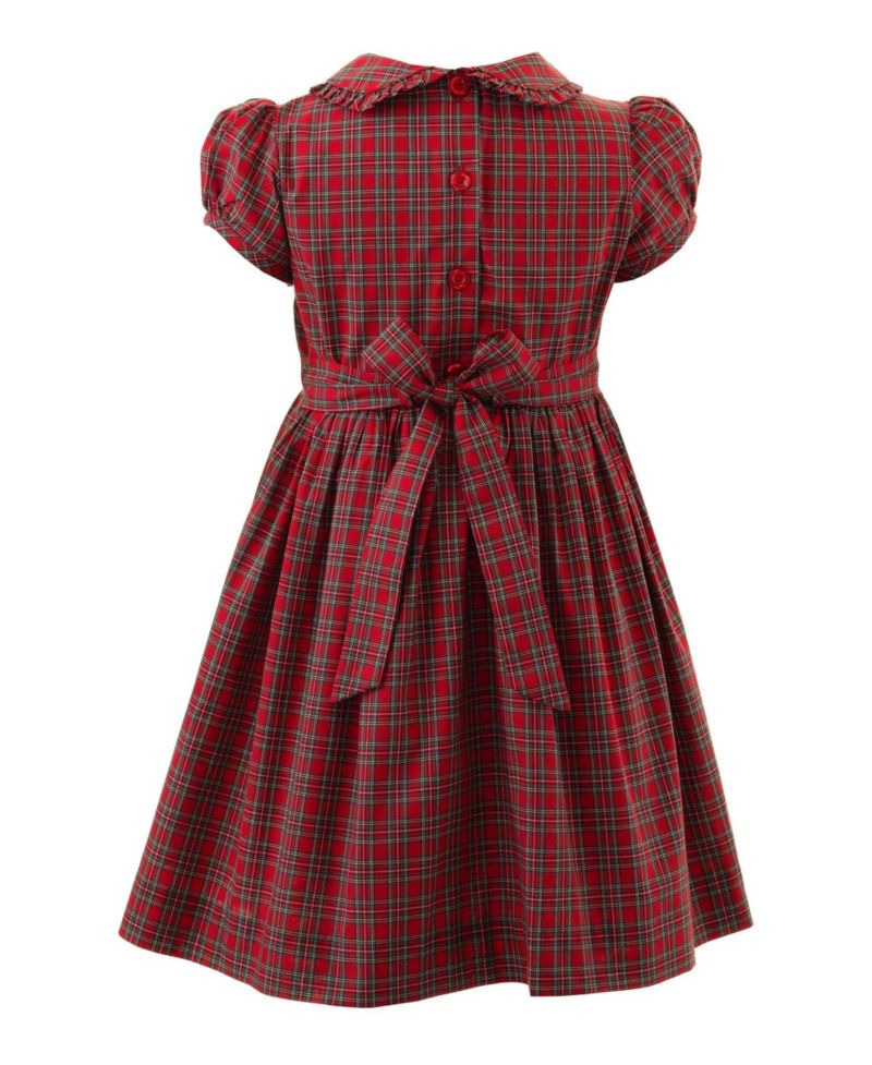 Girls' (2T-10) Tartan Frill Dress