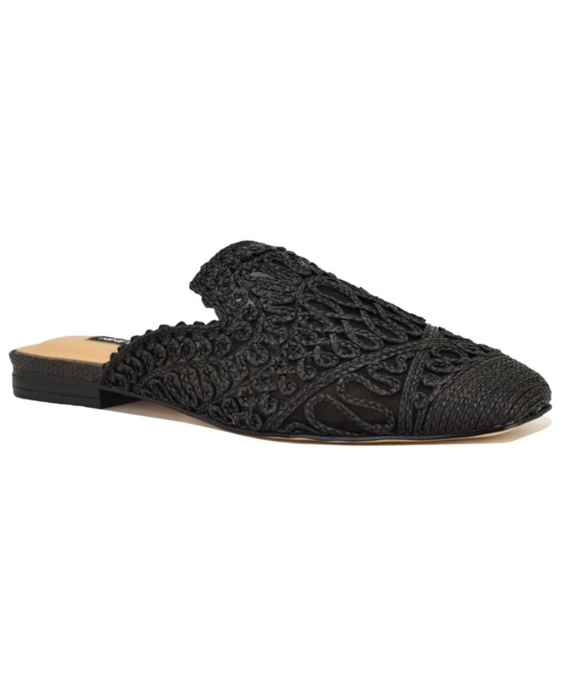 Women's Camella Woven Flat Slip-On Mules