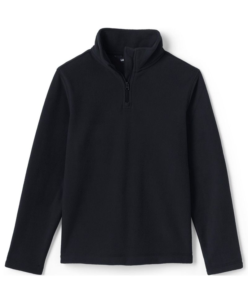 School Uniform Kids Lightweight Fleece Quarter Zip Pullover