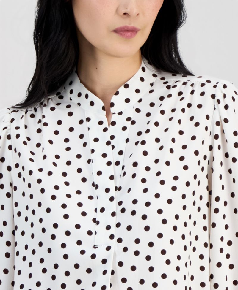 Petite Y-Neck Pull-On Top