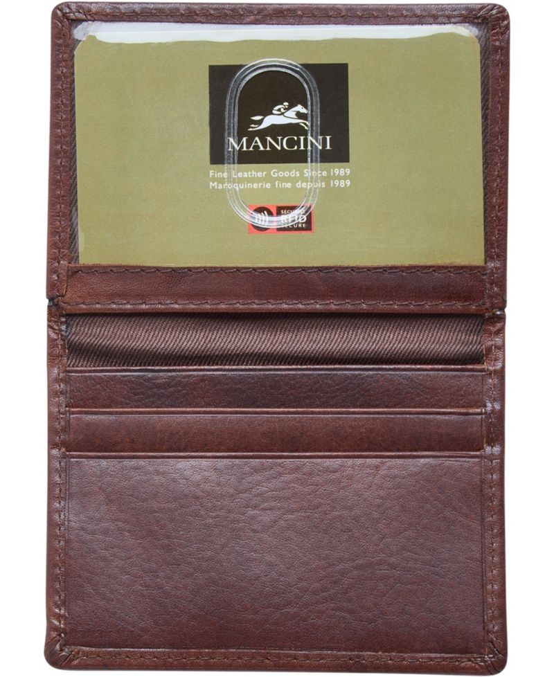 Men's Boulder Collection RFID Secure Zippered Wallet with Removable Passcase